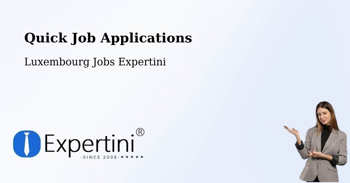 Quick Apply Feature – Wincrange - Luxembourg Jobs Expertini