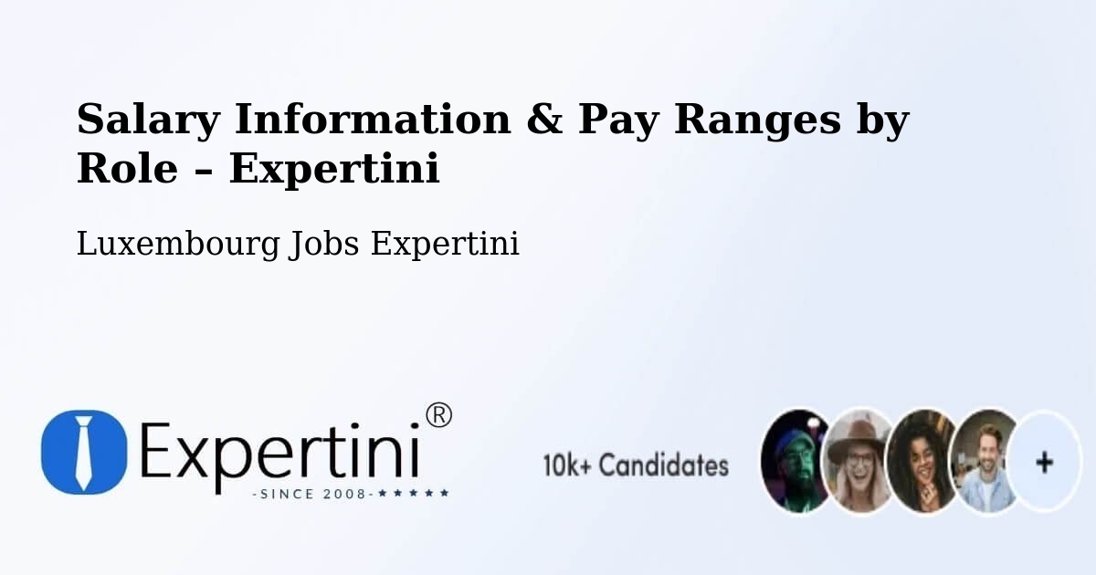 Salary Information & Pay Ranges – Wincrange - Wincrange, Luxembourg Jobs Expertini